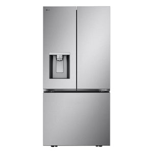 LG Réfrigérateur 20 pi³ de 33 po avec porte à 2 battants à profondeur de comptoir MAX acier inoxydable résistant aux taches - LF20C6330S