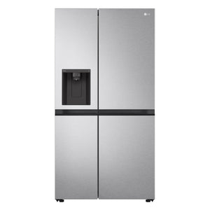 LG Réfrigérateur 23 pi³ de 36 po côte à côte à profondeur de comptoir avec distributeur d’eau et glace argent platine - LS23C4230V