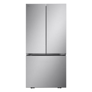 LG Réfrigérateur 25 pi³ de 33 po avec porte à 2 battants avec CoolGuardMC acier inoxydable résistant aux taches - LF25S6200S