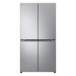 LG 36" 24 Cu. Ft. Smudge Resistant Stainless Steel Counter-Depth 4-Door French Door Refrigerator with Ice Maker - LF24C8200S