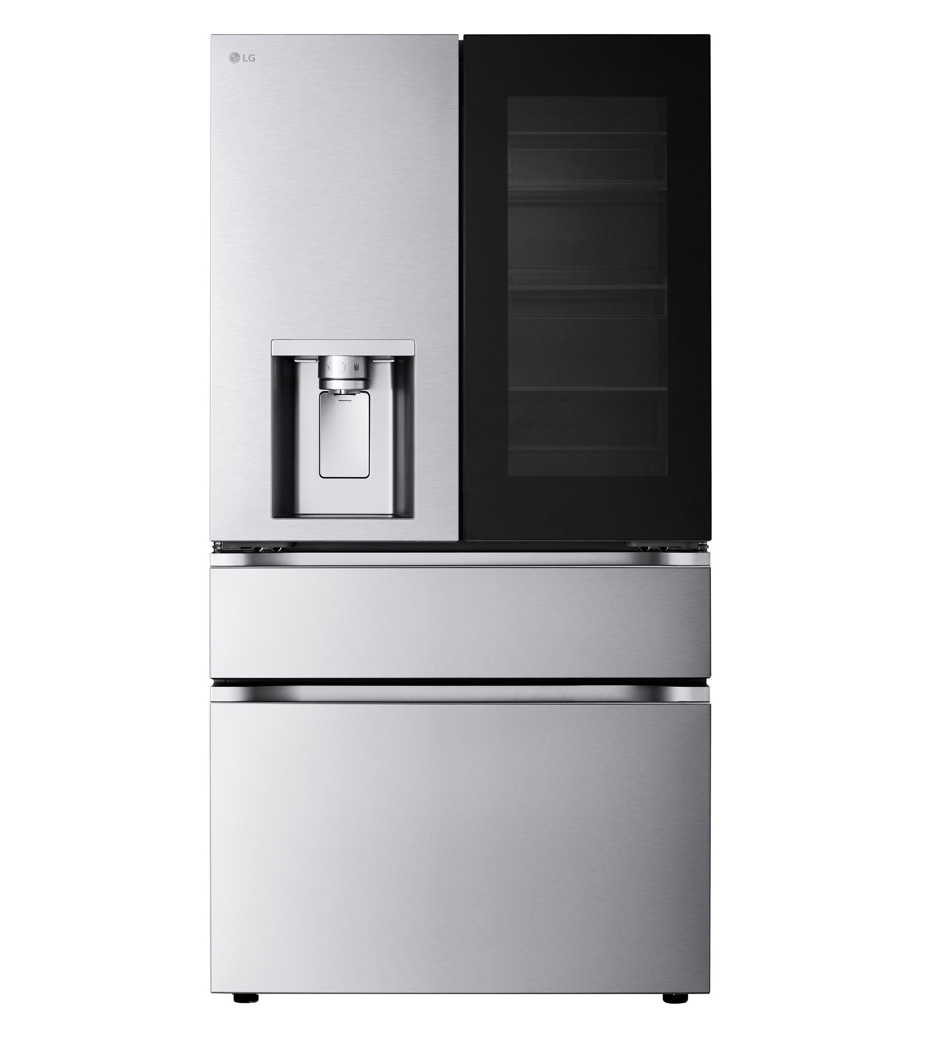 LG 35.75" 29 Cu. Ft. Smudge Resistant Stainless Steel Smart MAX 4-Door French Door Refrigerator with MyColor - LF29S8365S