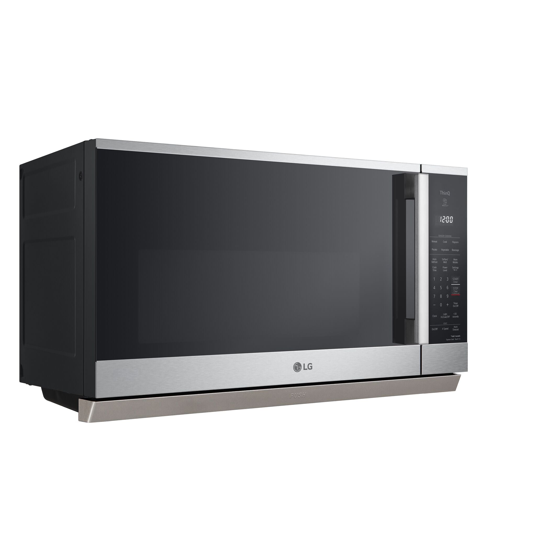 LG Stainless Steel Over-the-Range Microwave with ExtendaVent®2.0 (2.1 cu.ft.) - MVEL2125X