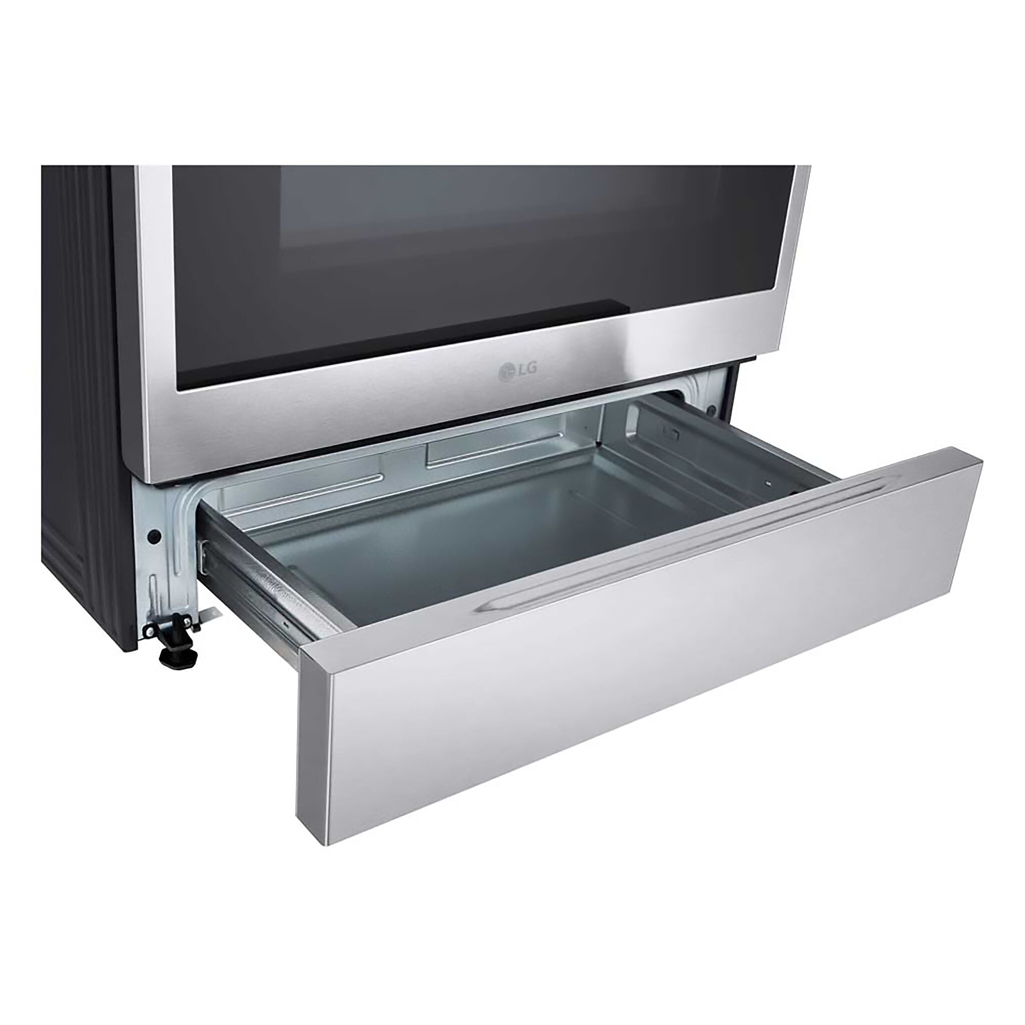 LG Smudge Resistant Stainless Steel Smart Gas Slide-In Range with Air Fry (6.3 Cu.Ft) - LSGL6335X