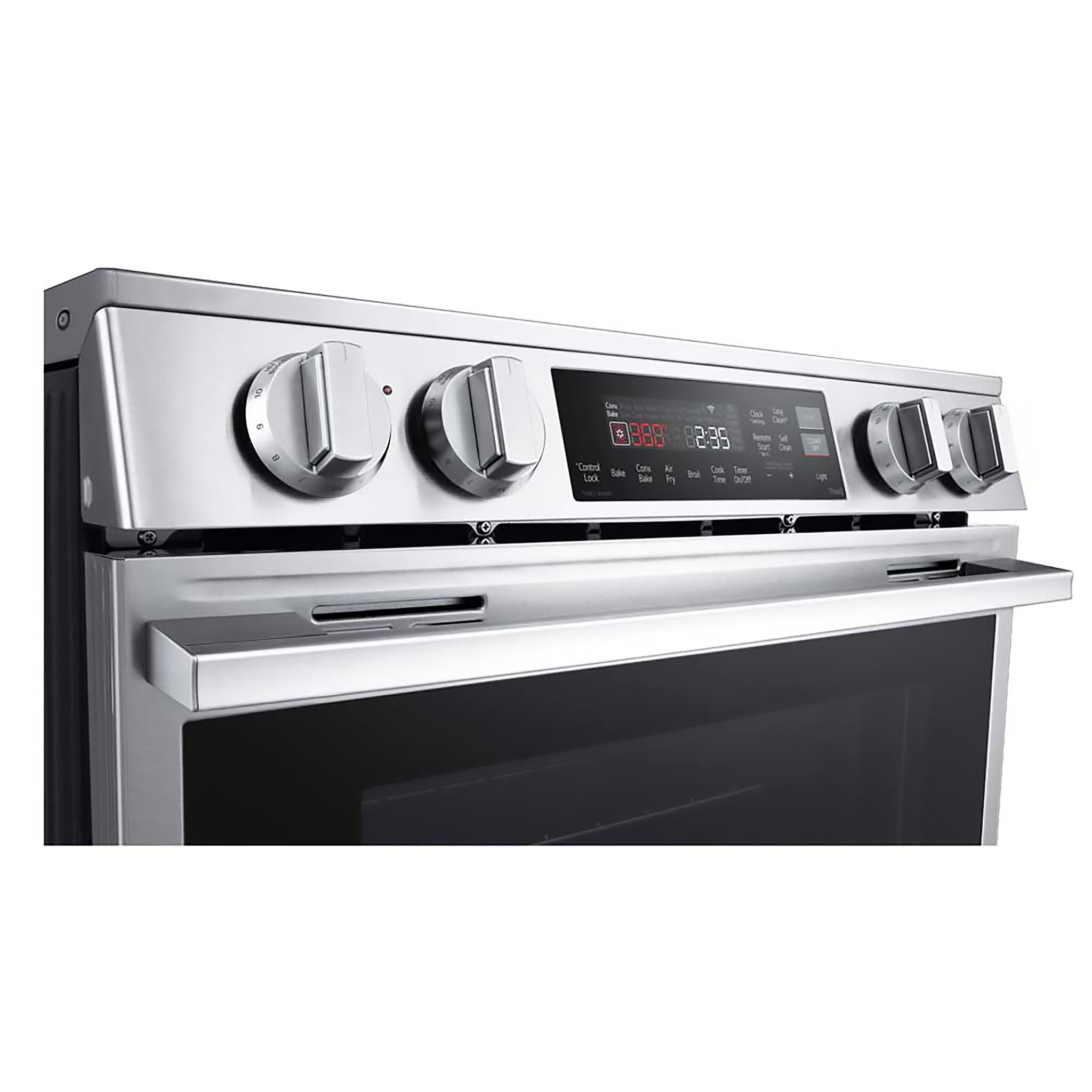 LG Smudge Resistant Stainless Steel Slide-In Induction Range with Air Fry (6.3 Cu.Ft) - LSIL6334XE