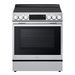 LG Smudge Resistant Stainless Steel Slide-In Induction Range with Air Sous Vide and Air Fry (6.3 Cu.Ft) - LSIL6336XE