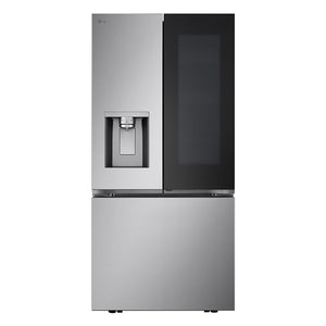 LG Réfrigérateur 24,5 pi³ de 33 po avec porte à 2 battants et InstaView® acier inoxydable résistant aux taches - LF25S6560S