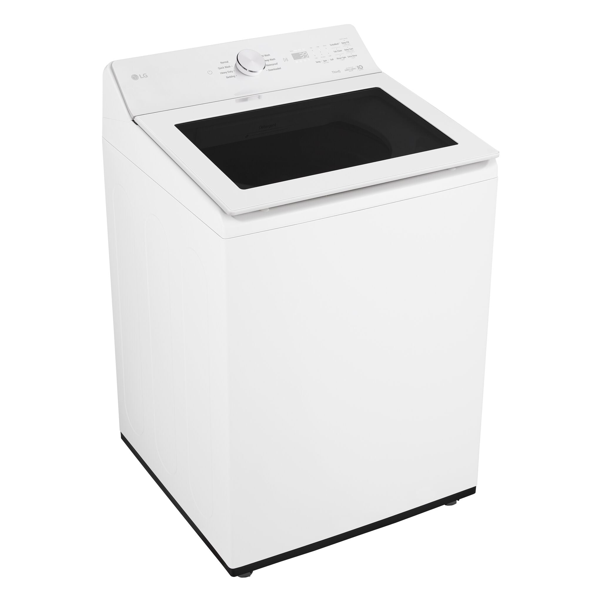 LG White Mega Capacity Smart Top Load Washer with 4-Way® Agitator (5.6 Cu. Ft) - WT8205CW