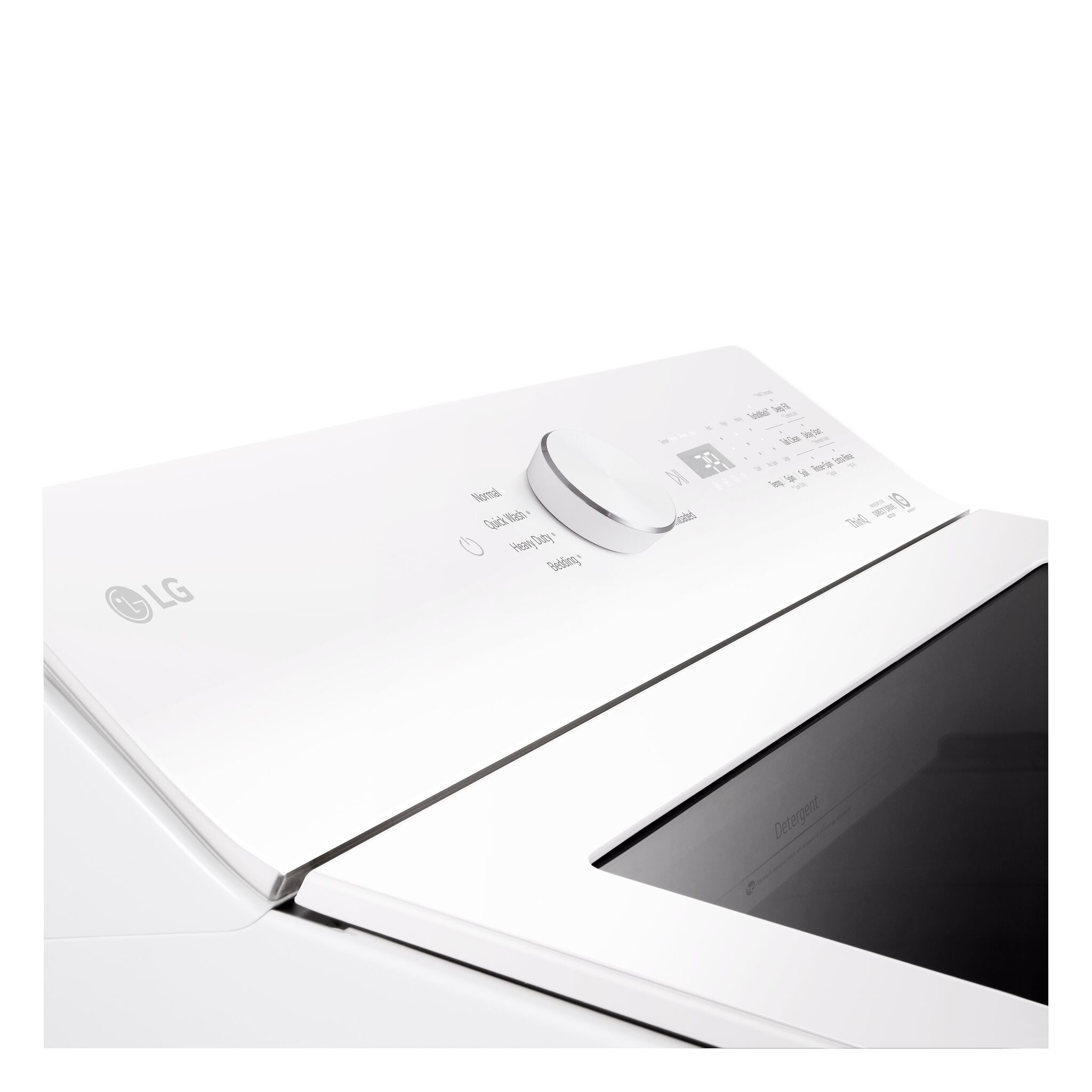 LG White Mega Capacity Smart Top Load Washer with 4-Way® Agitator (5.6 Cu. Ft) - WT8205CW