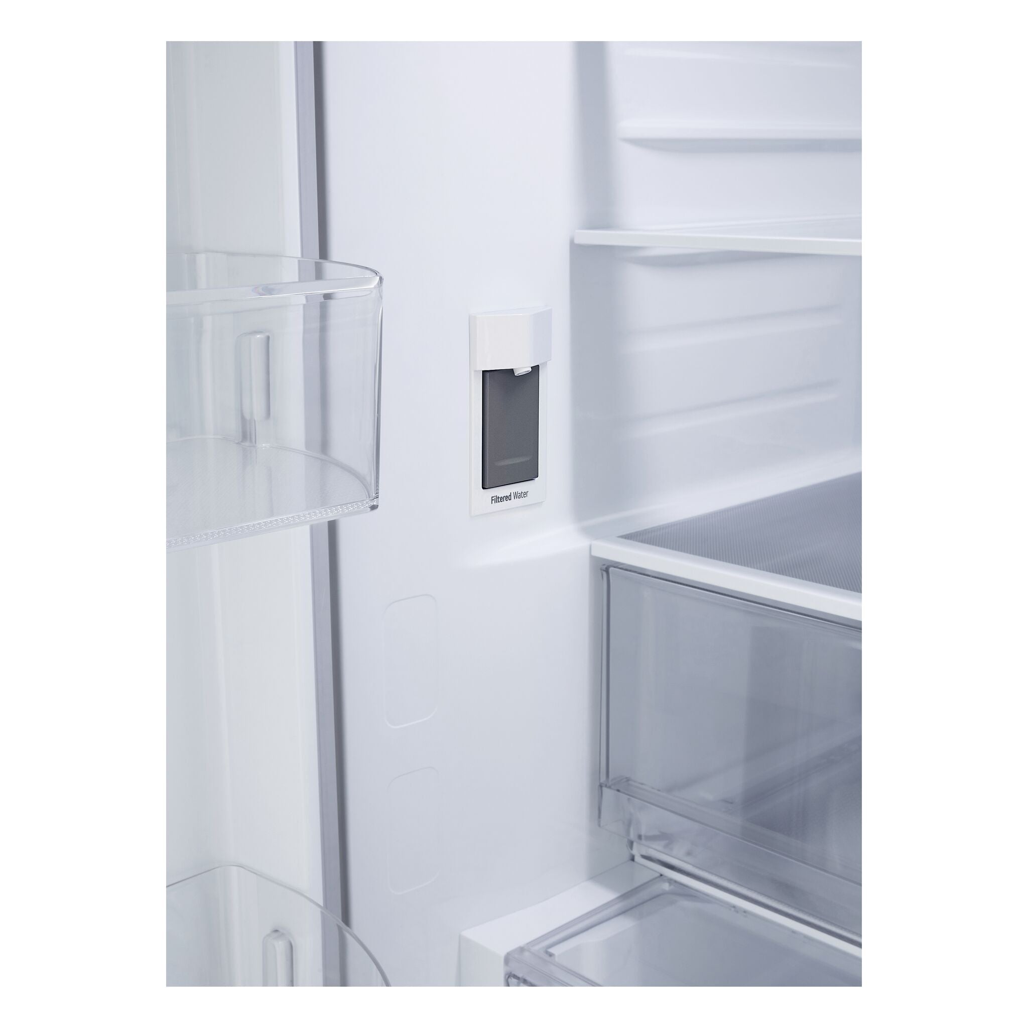 LG 36" 25.1 Cu. Ft. Smudge-Resistant Stainless Steel Counter-Depth MAX 3-Door French Door Refrigerator with Internal Water Dispenser and Ice Maker - LF25BZH42S