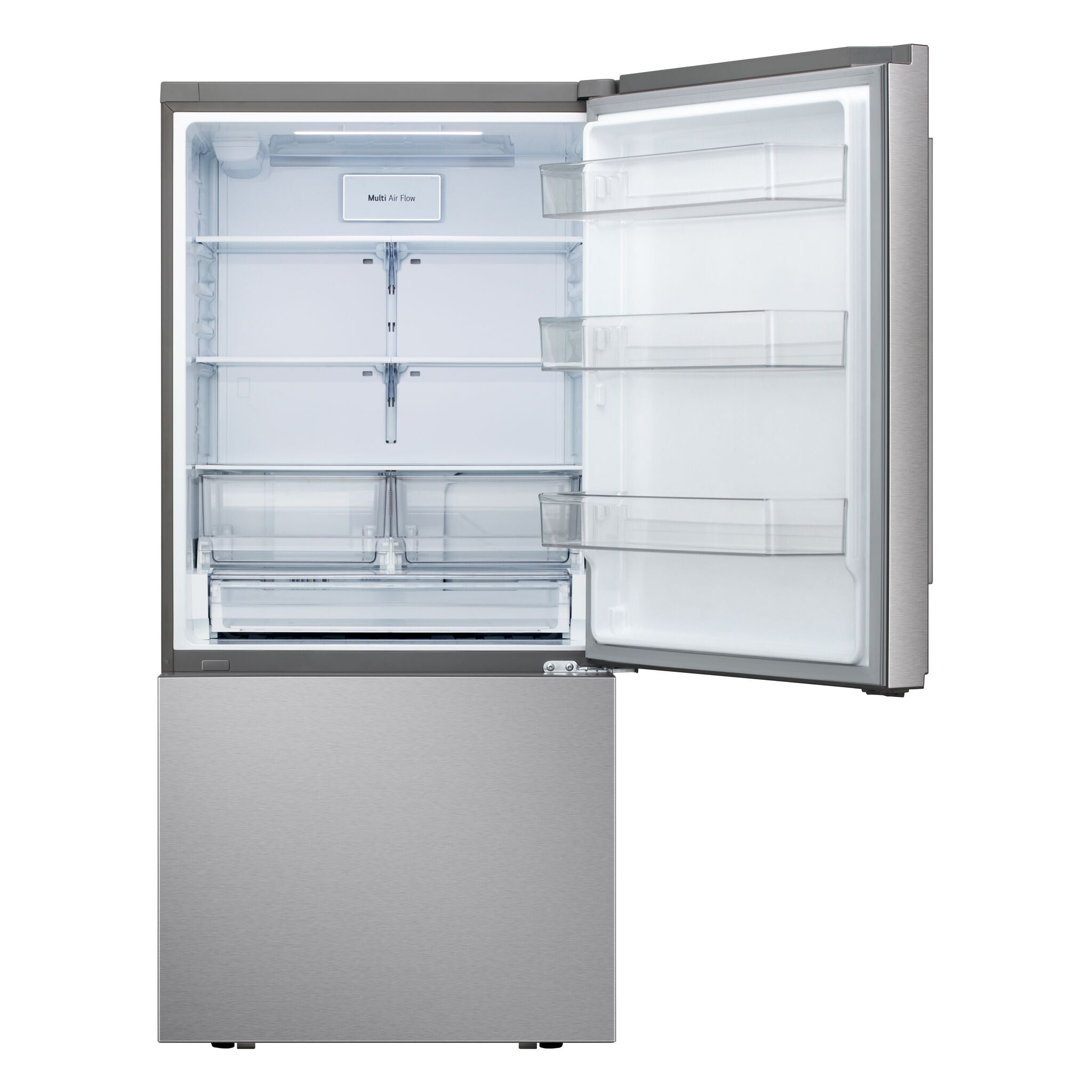 LG 33" 25.5 Cu. Ft. Smudge-Resistant Stainless Steel Smart Bottom Freezer Refrigerator with Built-In Ice Maker - LB26H2200S