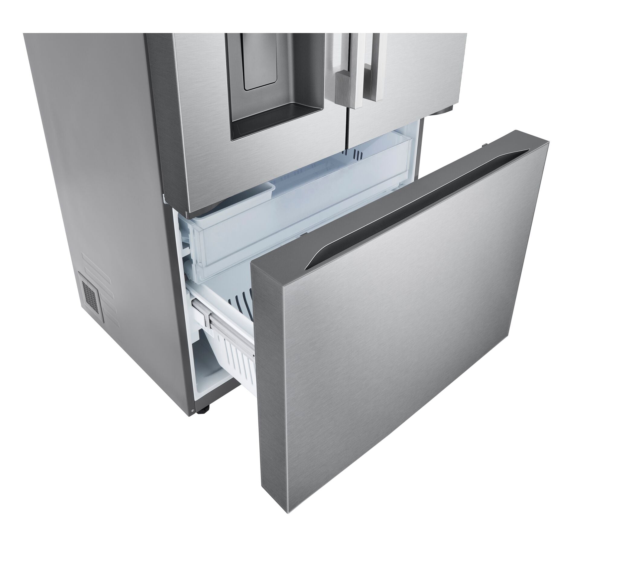 LG 36" 30.7 Cu. Ft. Smudge-Resistant Stainless Steel Smart French Door Refrigerator with Ice and Water Dispenser and Dual Ice Maker - LF31WSH63S