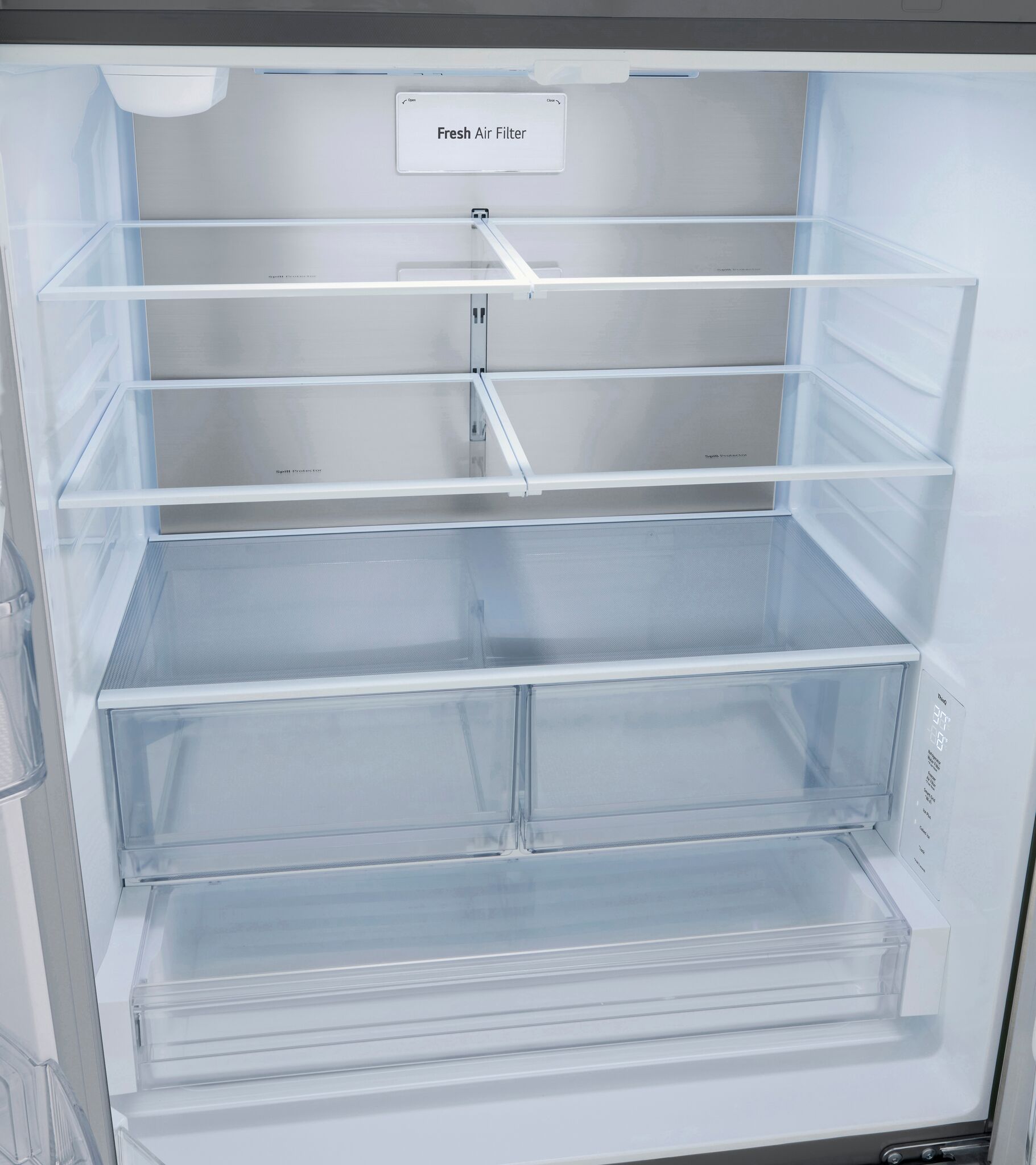 LG 36" 31.7 Cu. Ft. Smudge-Resistant Stainless Steel Smart French Door Refrigerator with Internal Water Dispenser and Ice Maker - LF32BSH42S