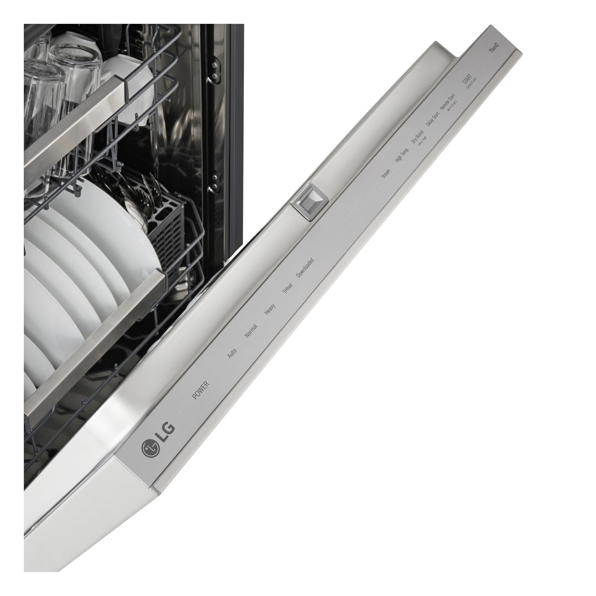 LG Stainless Steel 24" Top Control Dishwasher with QuadWash® - LDNPM654S