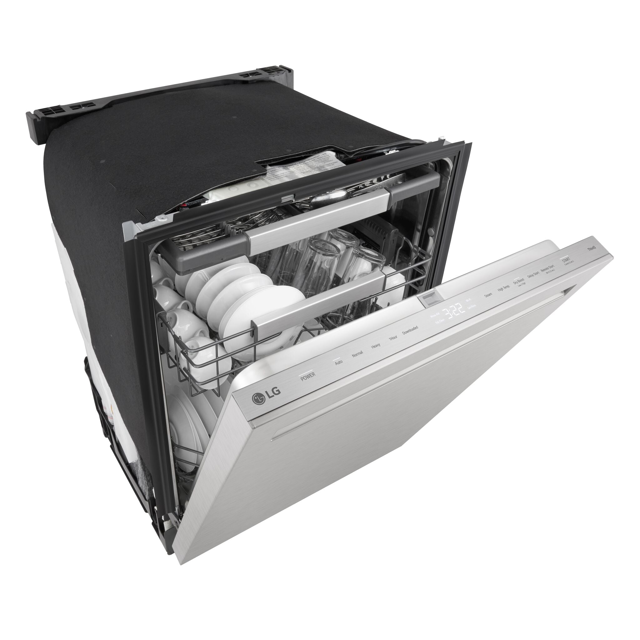 LG Stainless Steel 24" Top Control Dishwasher with QuadWash® - LDNPM654S