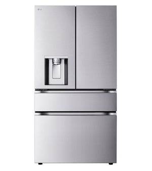LG Réfrigérateur 28,6 pi³ de 36po avec porte à 2 battants avec Craft Ice® et Full Convert Drawer® acier inoxydable résistant aux taches – LF29S9730S