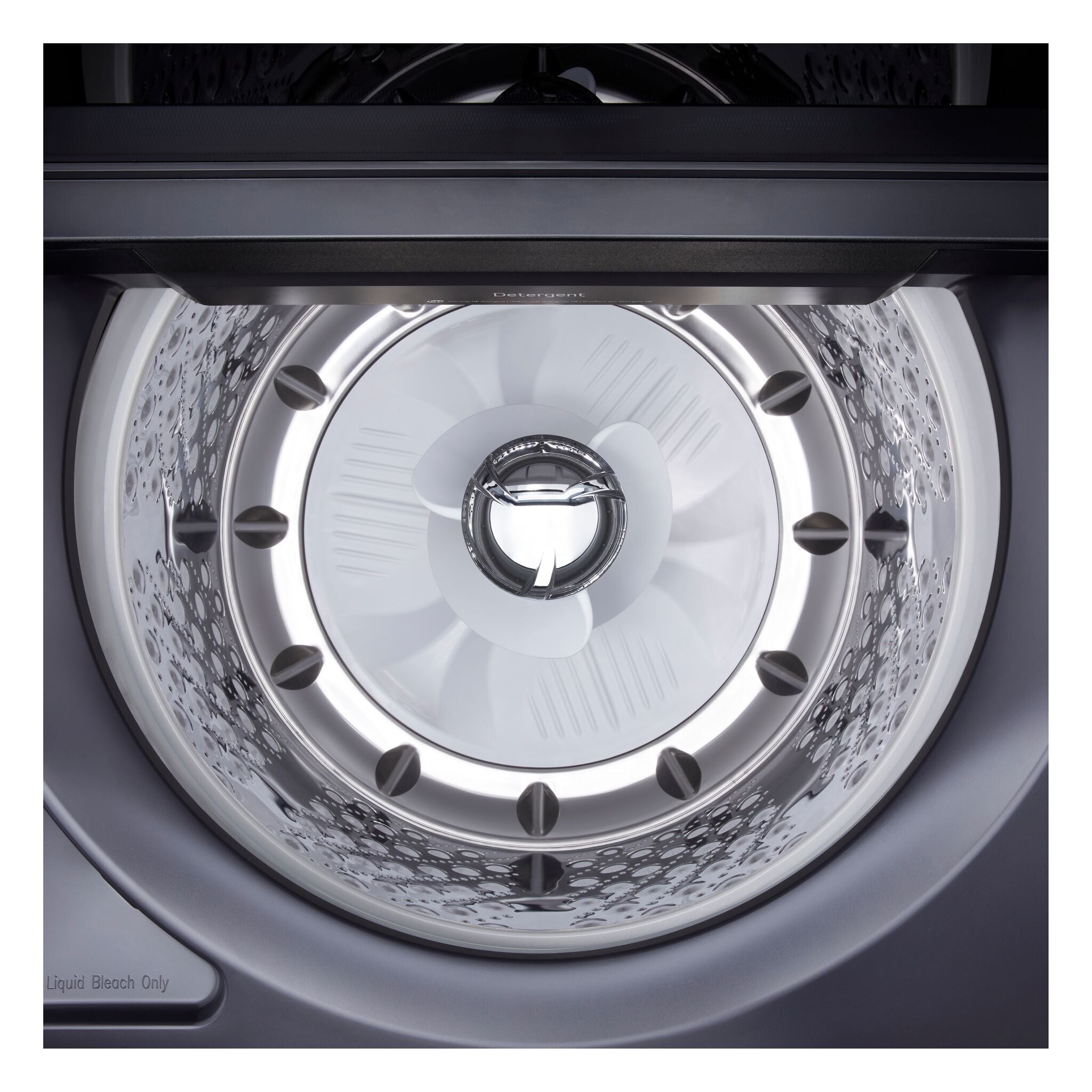 LG Matte Black Top Load Washer with 4-Way™ Agitator (6.1 cu. ft.) - WT8405CB