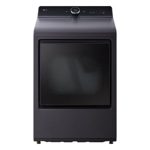 LG Matte Black Top Load Dryer with EasyLoad™ Door (7.3 Cu.ft) - DLEX8600BE
