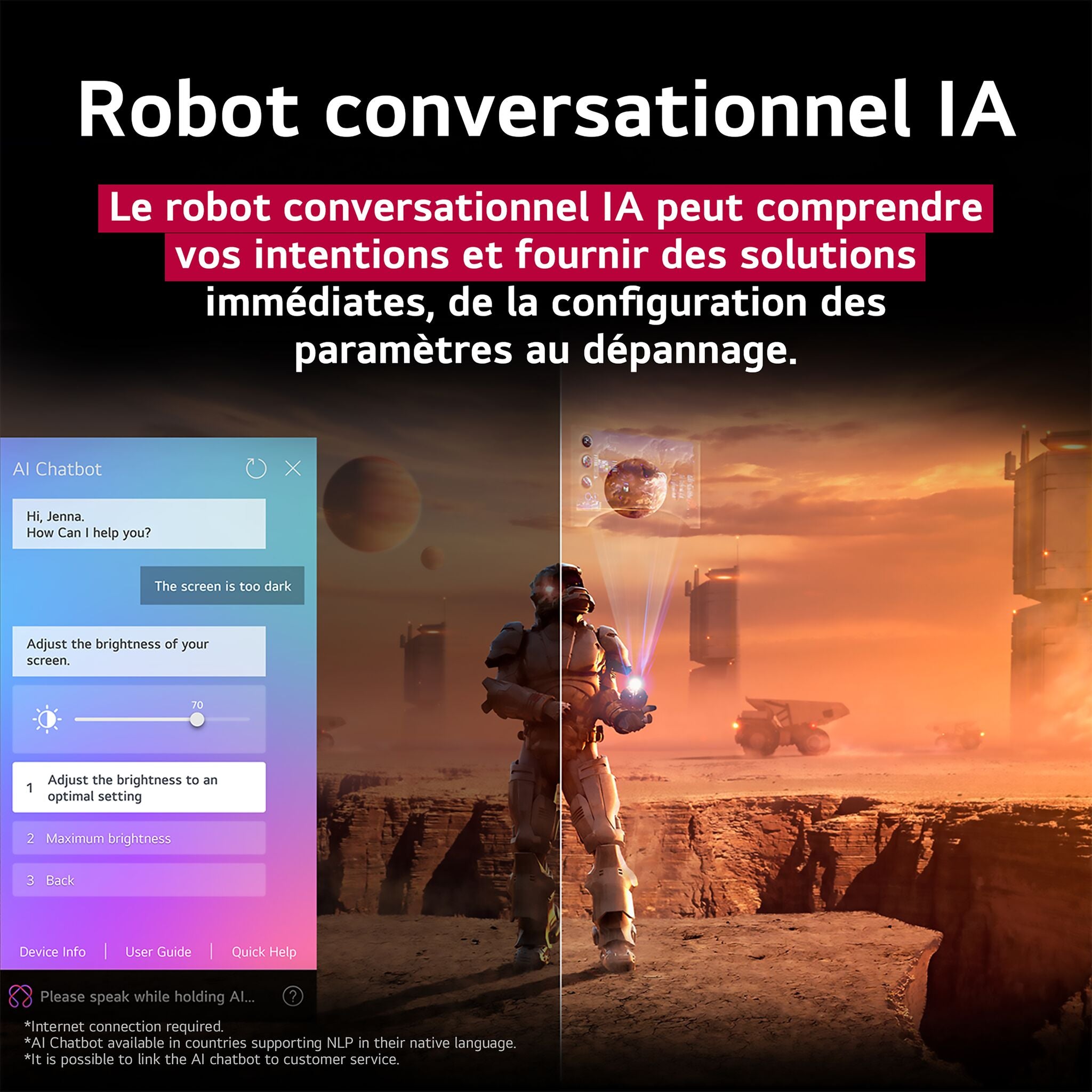 LG Téléviseur intelligent 43 po NanoCell DEL 4K 43NANO80AUA--