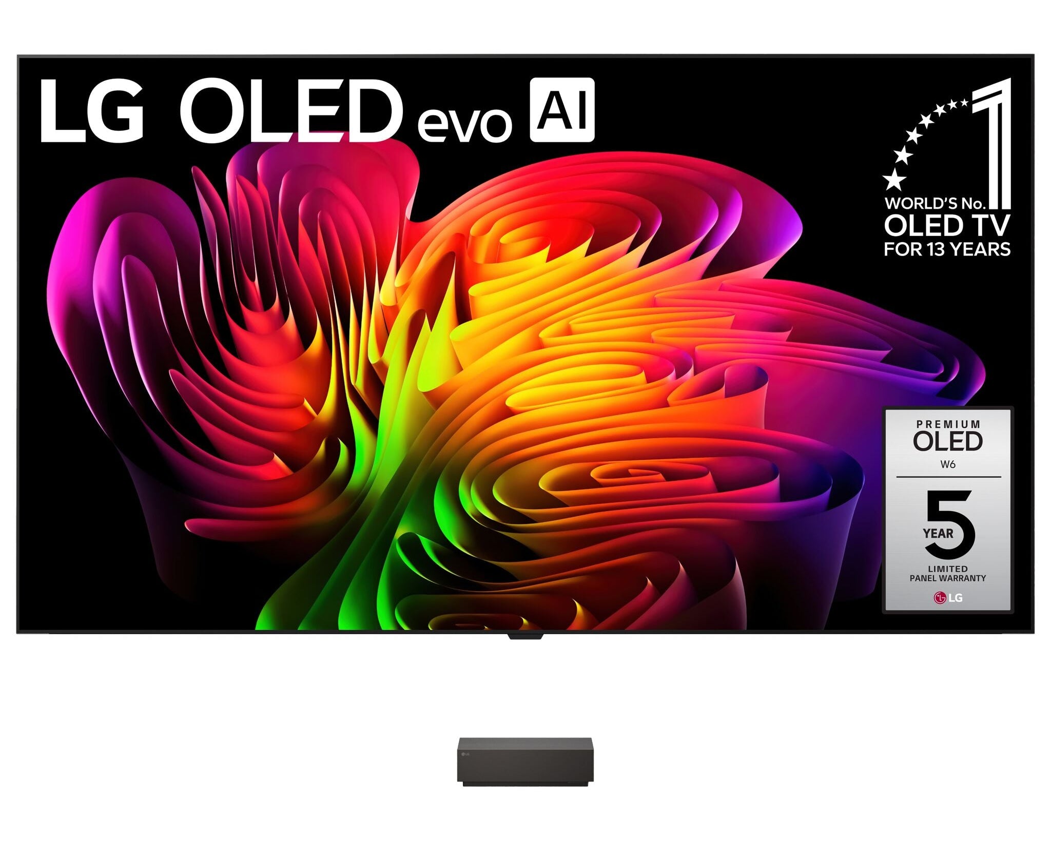 LG 77" 4K Smart OLED Evo AI W6 TV - OLED77W6PUA.ACC