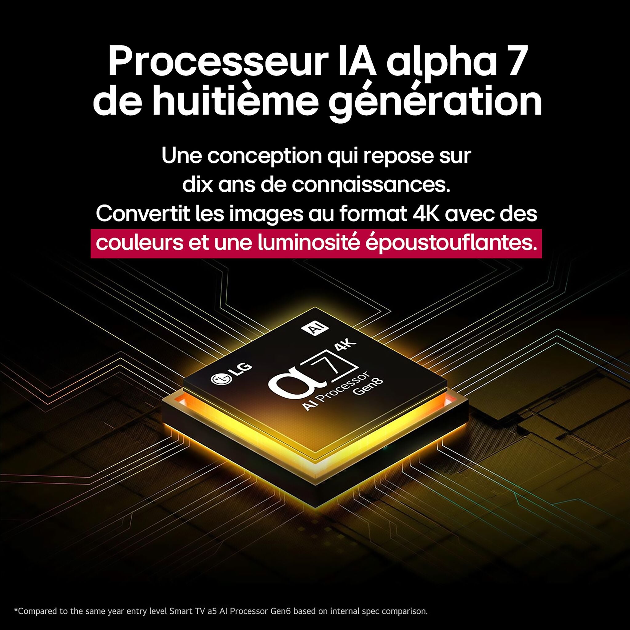 LG Téléviseur intelligent 55 po DEL UHD 4K 55UA7700PUB--