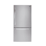 LG 30" 22.1 Cu. Ft. Stainless Steel Bottom-Freezer Refrigerator - LRDNS2200S