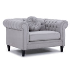 Lancaster Chair 1/2 - Silver