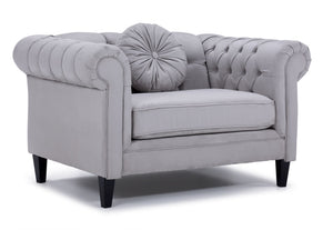 Lancaster Fauteuil – argent