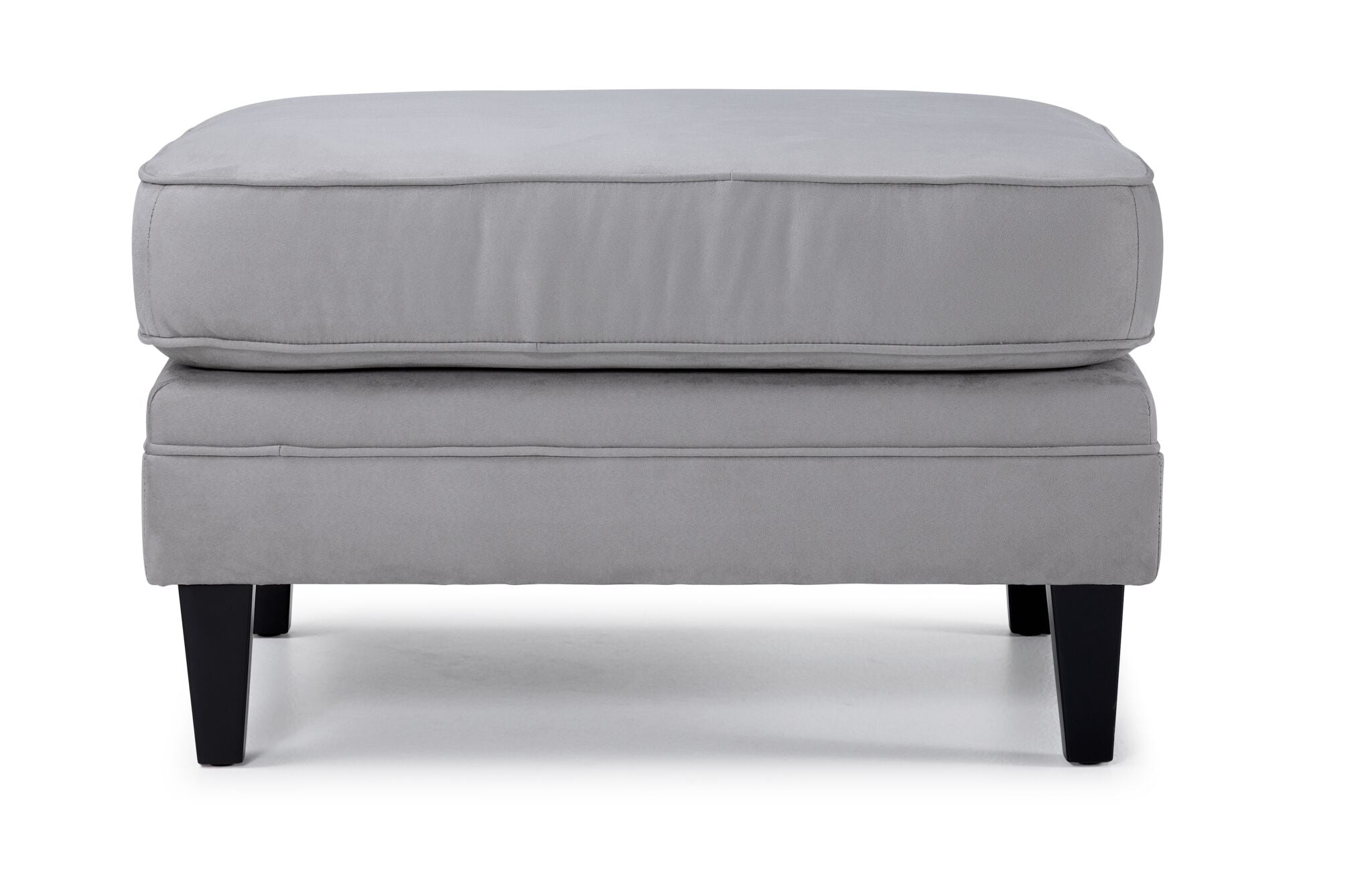 Lancaster Ottoman - Silver