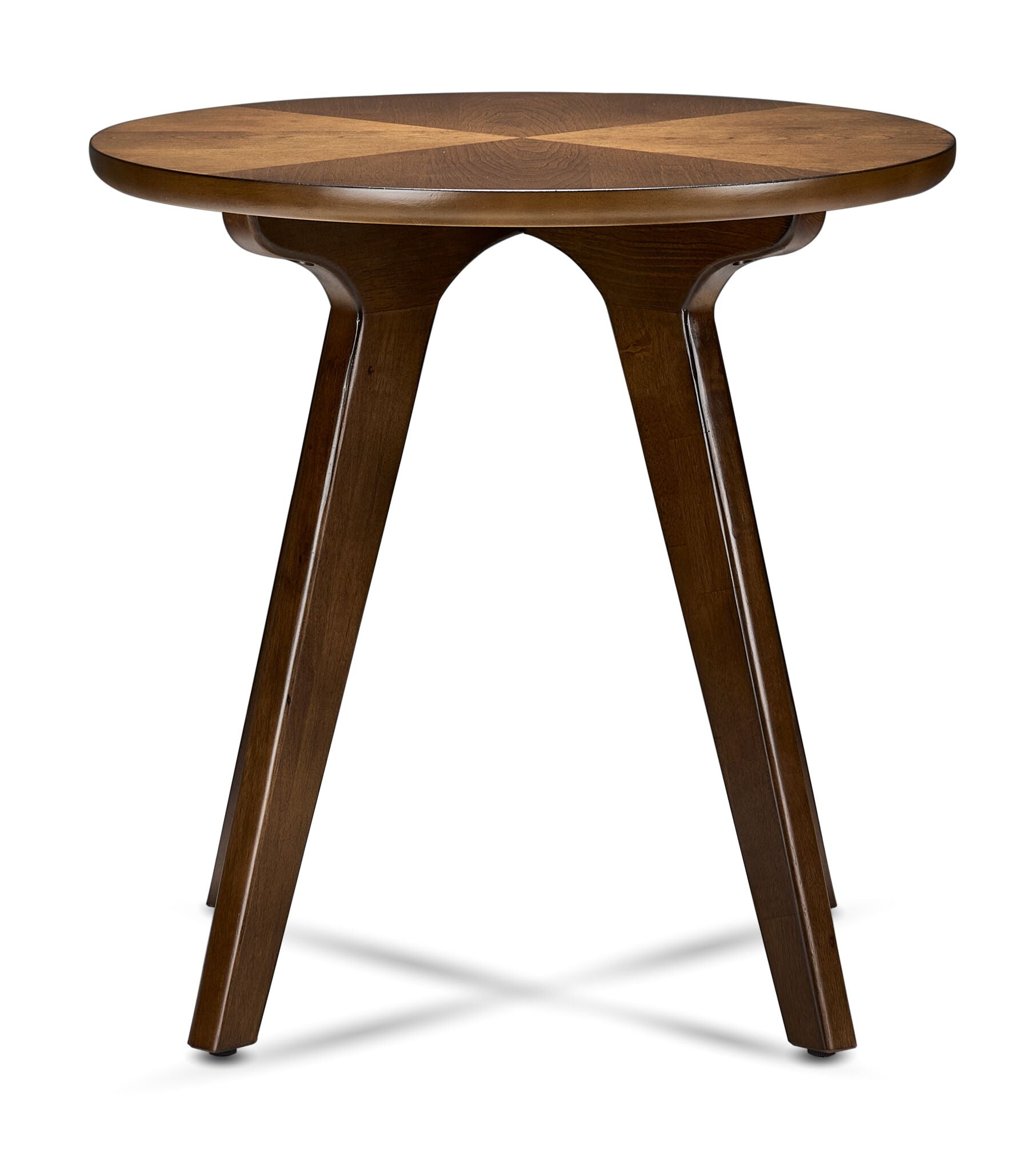 Lapland 48" Coffee Table with 2 End Tables - Walnut