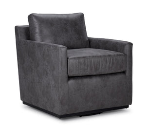 Levi Fauteuil d’appoint pivotant - gris