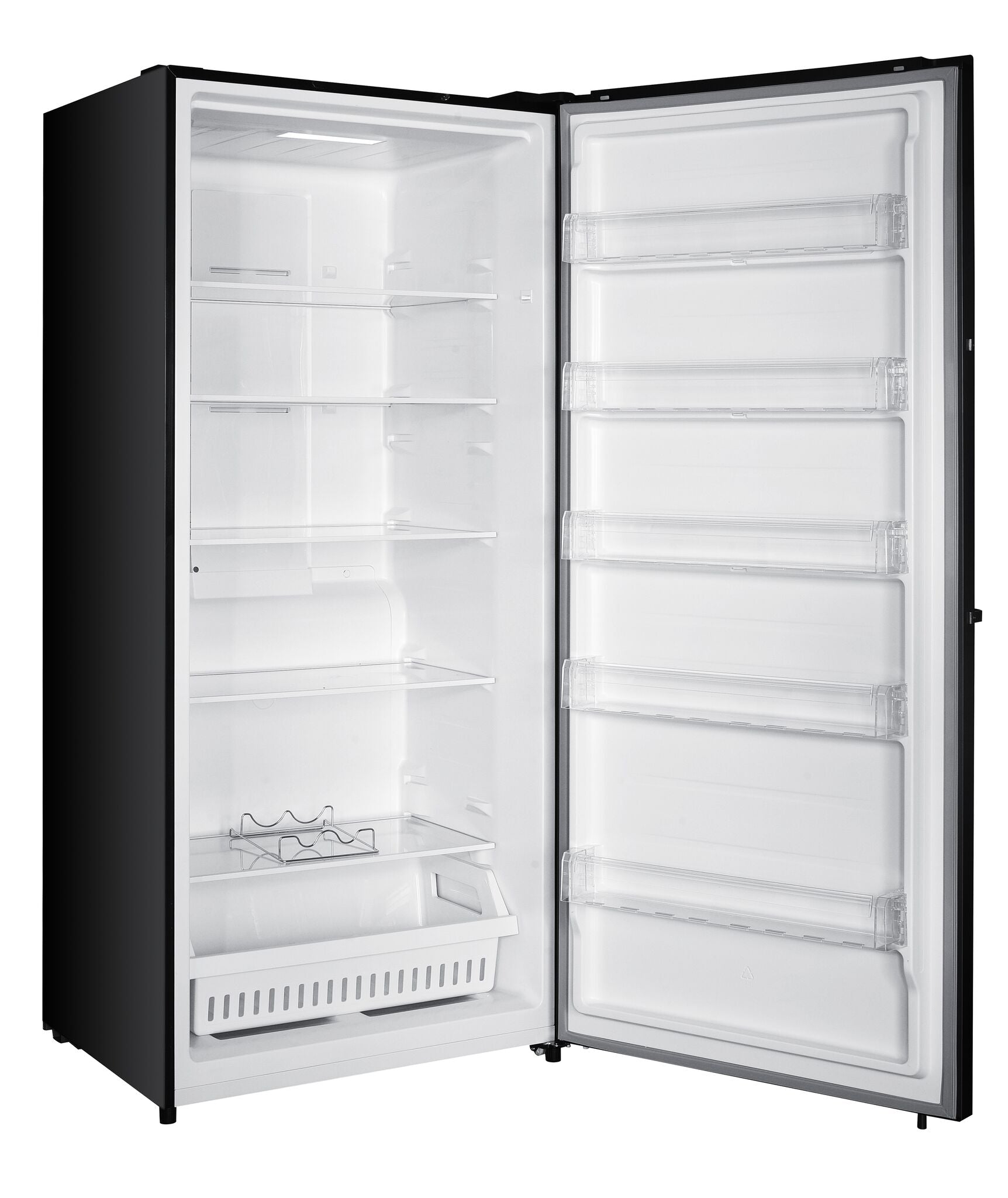 Marathon Black Steel Convertible Fridge/Freezer (21.2 Cu.Ft.) - MFF212BLS