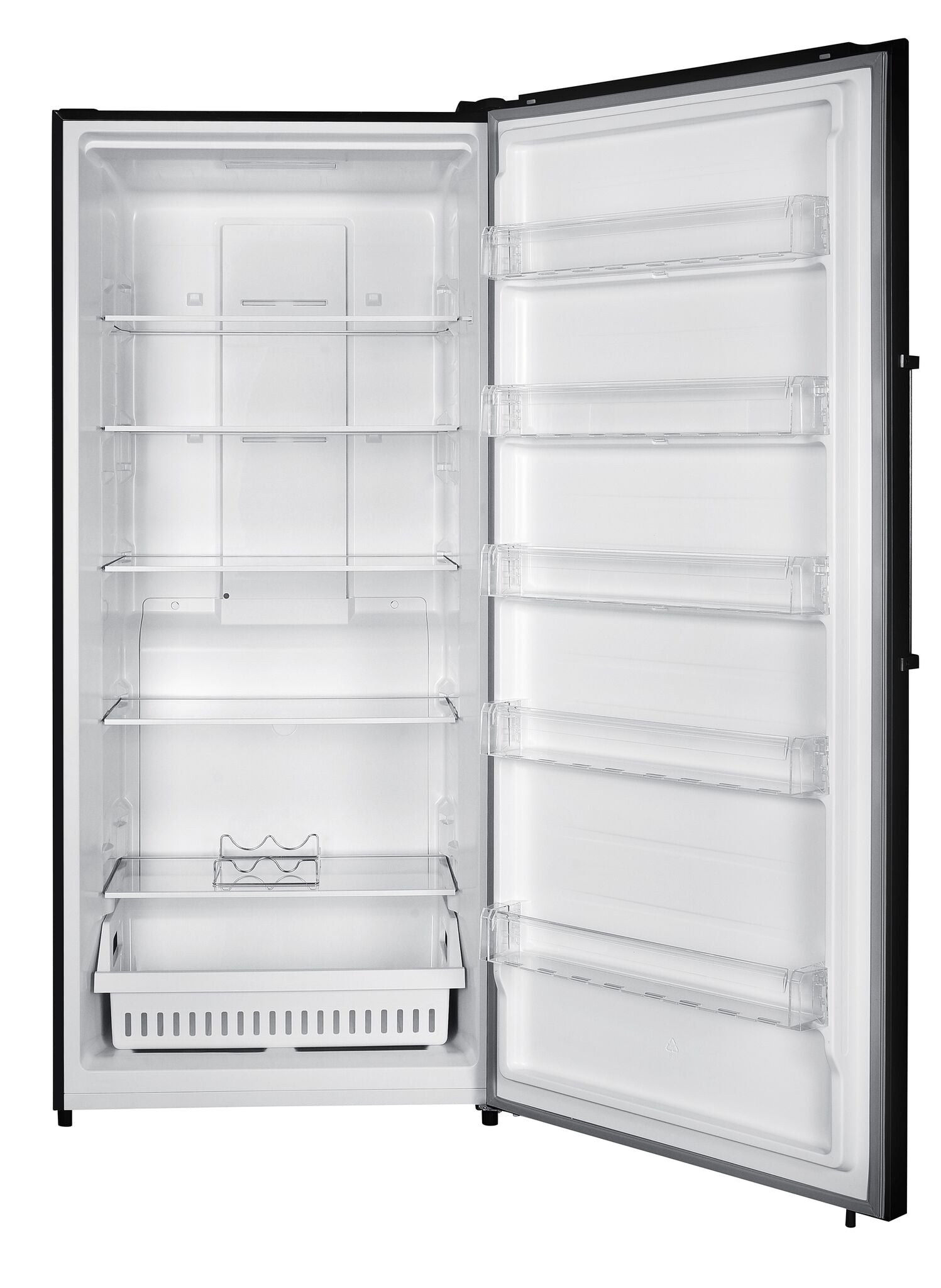 Marathon Black Steel Convertible Fridge/Freezer (21.2 Cu.Ft.) - MFF212BLS