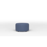 Duffield Round Ottoman - Cabana Blue