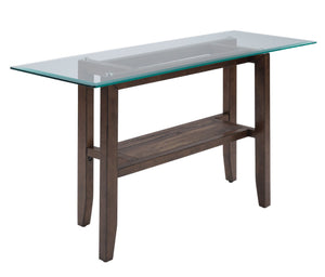 Mars Table console 50 po - brun foncé