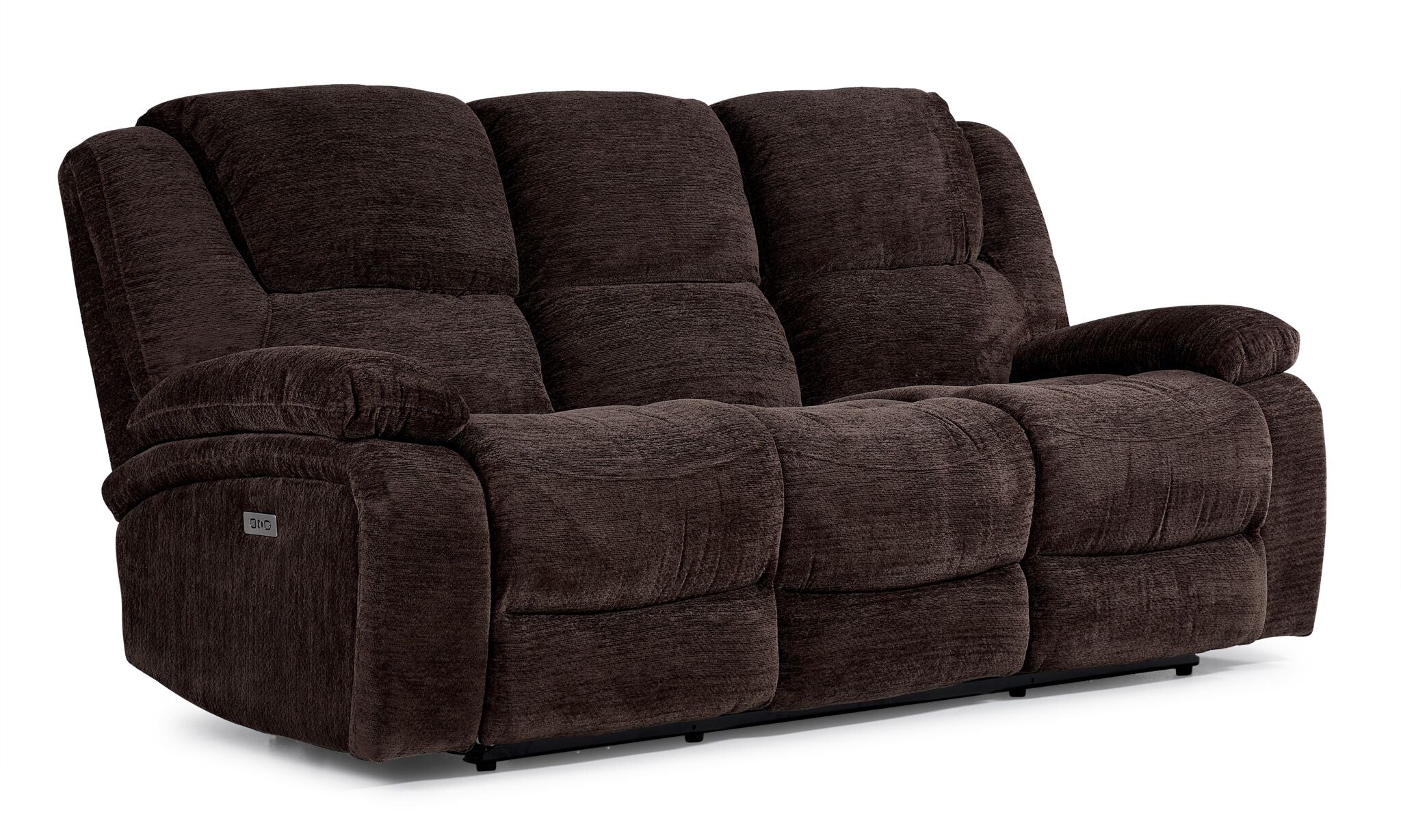 Maxwell Power Reclining Sofa and Chair Set - Brown