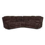 Maxwell 5-Piece Power Reclining Sectional - Brown