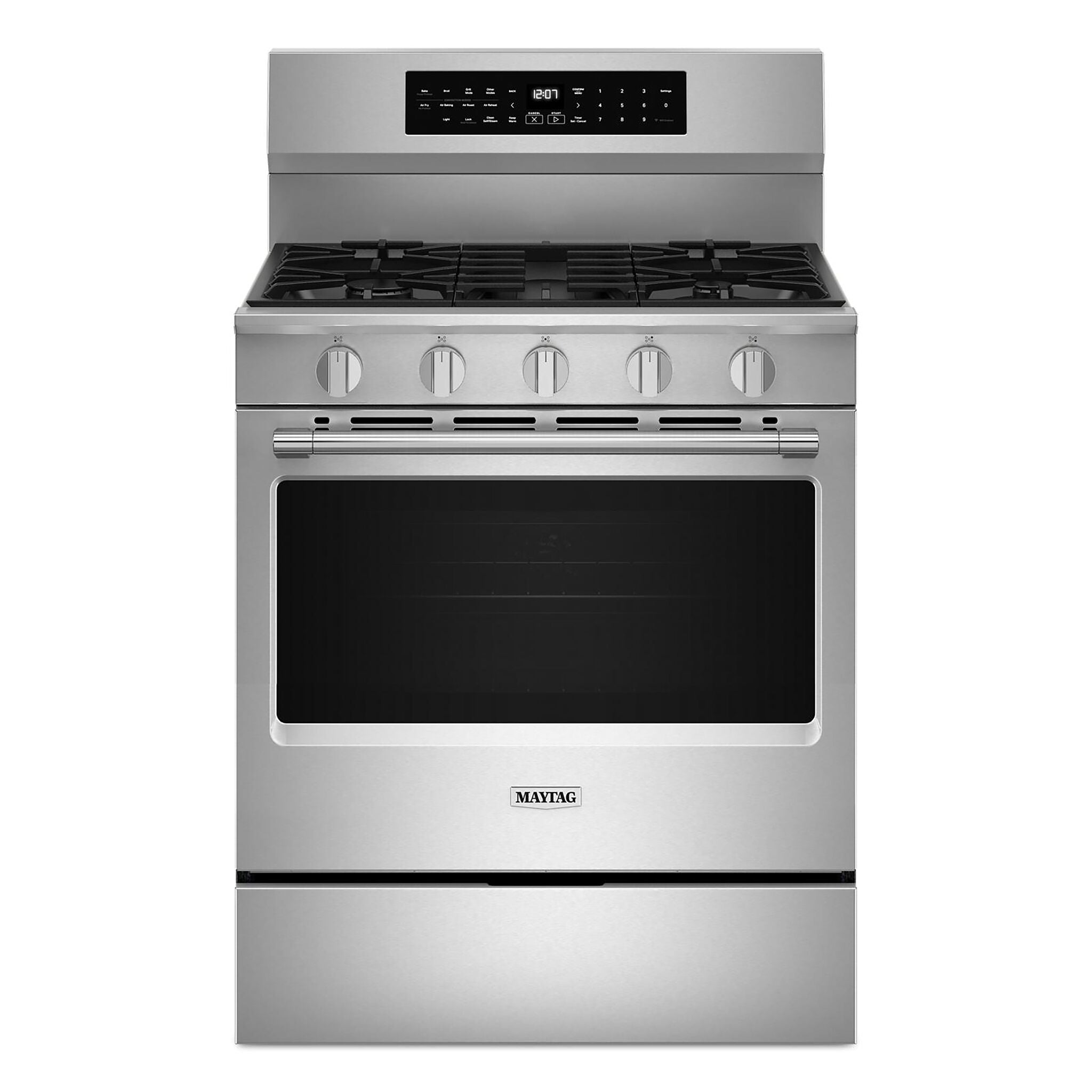 Maytag Fingerprint Resistant Stainless Steel Gas Freestanding Range (5 Cu.Ft.) - MFGS8030RZ