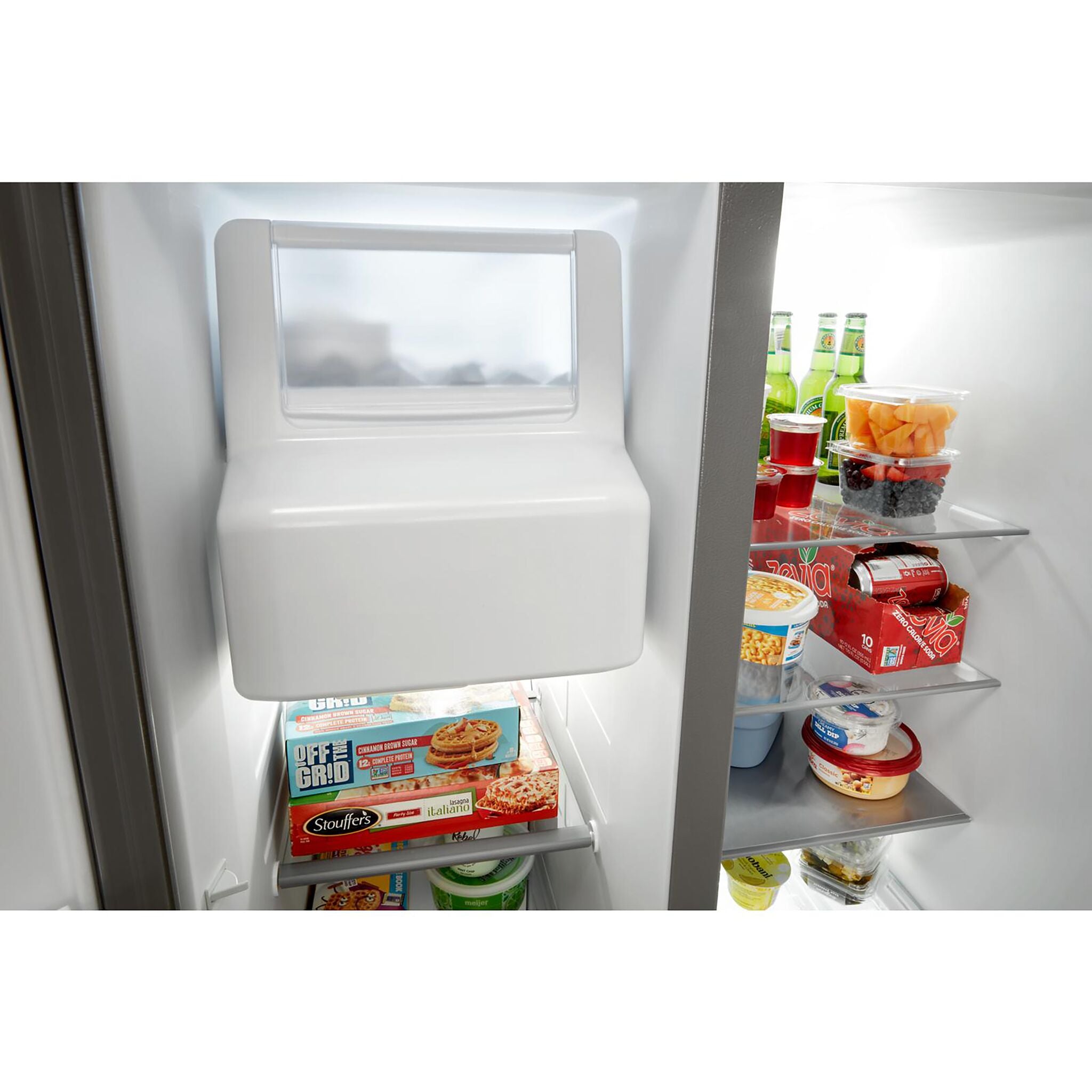 Maytag 35.5" 24.5 Cu. Ft. White Side-by-Side Refrigerator - MRSF4036PW