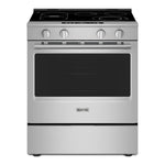 Maytag Fingerprint Resistant Stainless Steel Slide-In Gas Convection Range (5 cu.ft.) - MSGS7030SZ