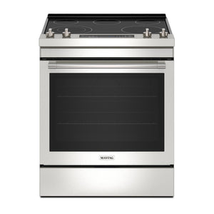 Maytag Cuisinière électrique 6,4 pi³ acier inoxydable résistant aux traces de doigts YMES8800PZ