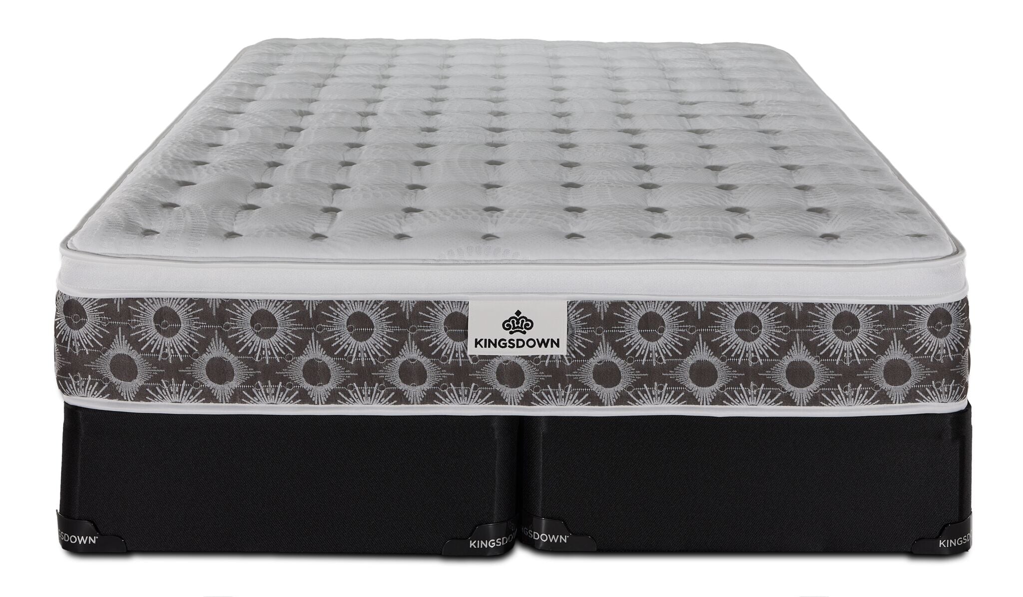 Kingsdown Merritt Medium Euro Top Queen Mattress and Split Boxspring Set