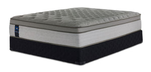 Sealy Posturepedic® Plus Sterling Hera moelleux à plateau euro Ens. Matelas/sommier grand