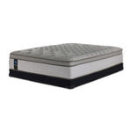 Sealy Posturepedic® Plus Sterling Milana II Luxury Plush Eurotop Queen Mattress and Low Profile Boxspring Set