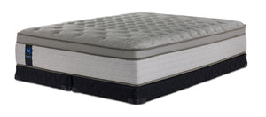 Sealy Posturepedic® Plus Sterling Milana II moelleux à plateau euro luxueux Ens. Matelas très grand et 2 demi-sommiers à profil bas