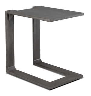Milos Table de bout de jardin - gris