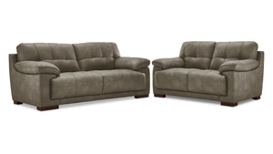 Modena Ens. Sofa et causeuse – vert