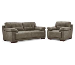 Modena Ens. Sofa et fauteuil – vert