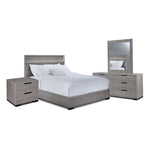 Monaco 6 - Piece King Bedroom Set - Grey