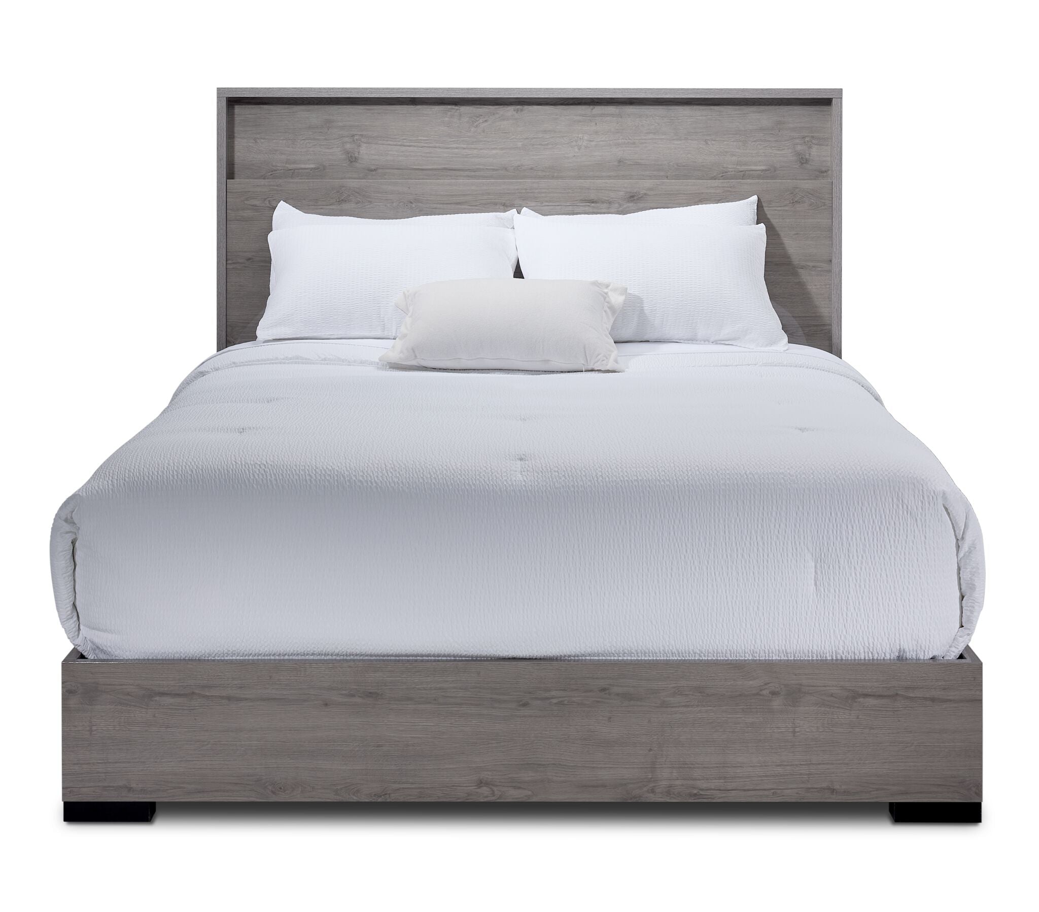 Monaco 3 - Piece Queen Bed - Grey