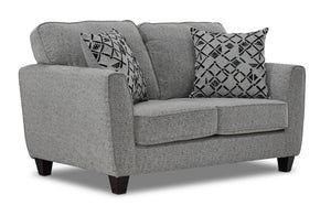 Moncton Causeuse – gris pâle